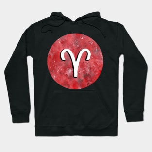 Aries astrological sign Hoodie